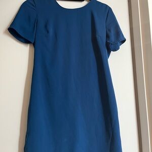 Elegant Blue Women's Dress